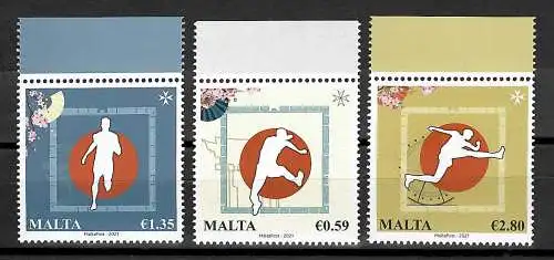 Malta 2021: Olympische Spiele, postfrisch, **