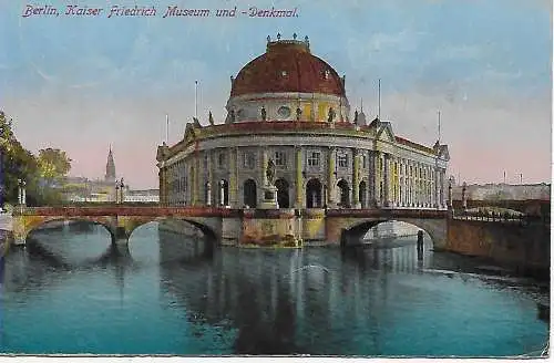Feldpost Ansichtskarte Berlin: MSP SMS Kaiser, 1917, #59