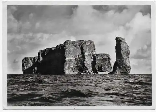 Ansichtskarte Helgoland: Bordstempel Dampfer Cobra 1938