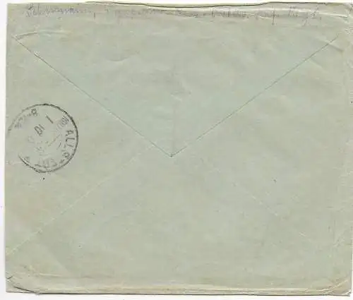 Kais. Deutsche Marine Schiffspost 1900, #49 (Strassburg), Boxeraufstand