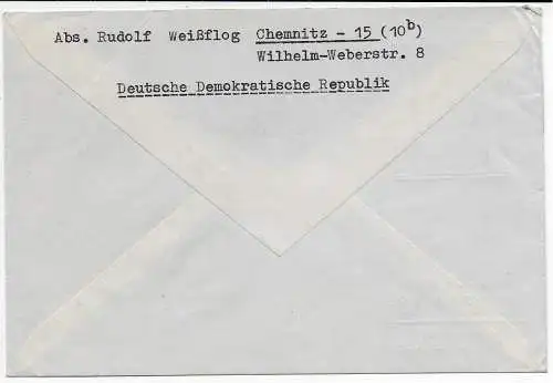 DDR 1951: Debria Philatelisten Kongress nach Keetmannshoop, DSWA