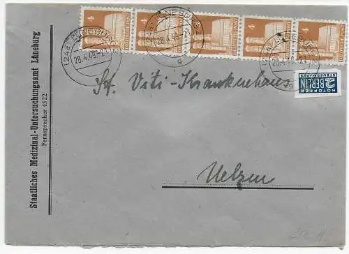 Bund 1949: Lüneburg nach Uelzen