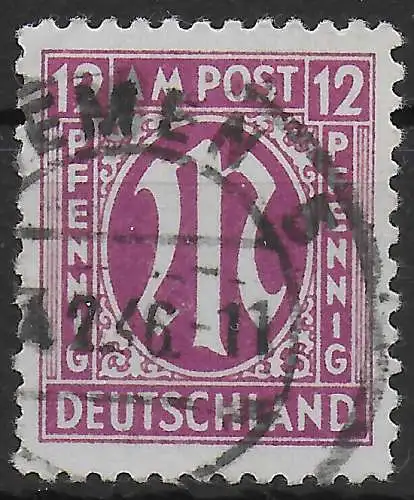 BiZone: MiNr. 23C, gestempelt