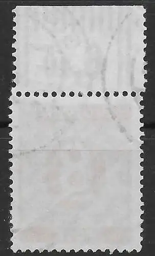 Alliierte Besetzung: MiNr. 916 WOR mit versetzter Zähnung gestempelt