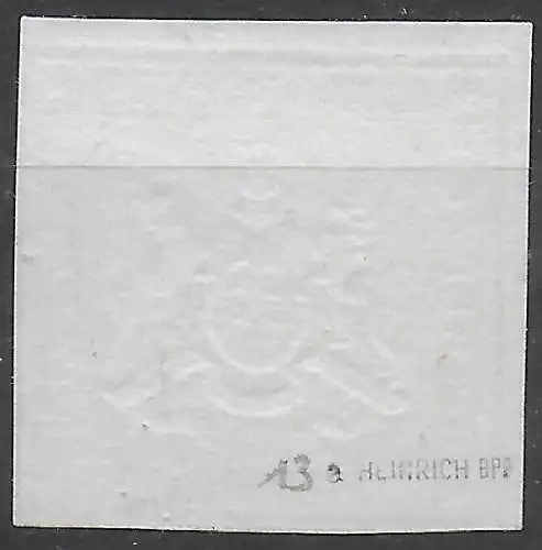 Württemberg: MiNr. 13a, gestempelt, geprüft