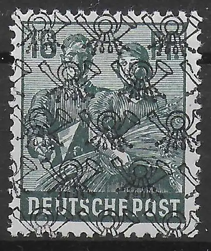 BiZone: MiNr. 42 II b, , postfrisch, ** geprüft