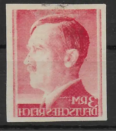DR: MiNr. 801U, *, Abklatsch