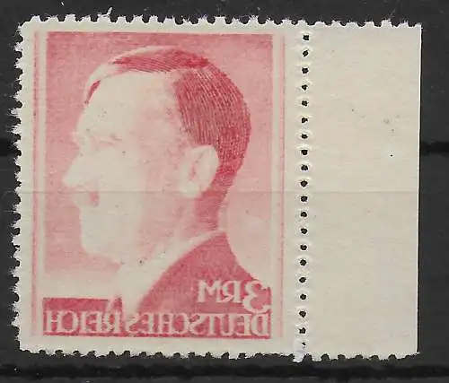 DR: MiNr. 801A, **, postfrisch, Abklatsch