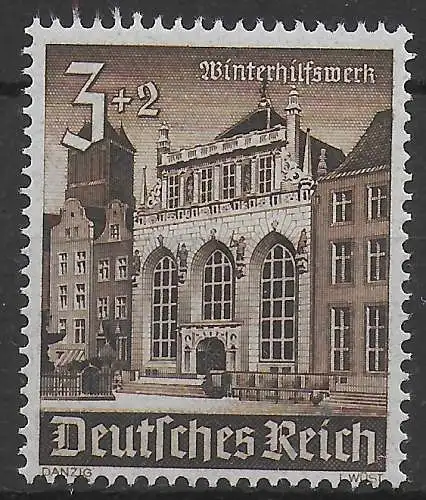 DR: MiNr. 751, **, postfrisch, Abklatsch