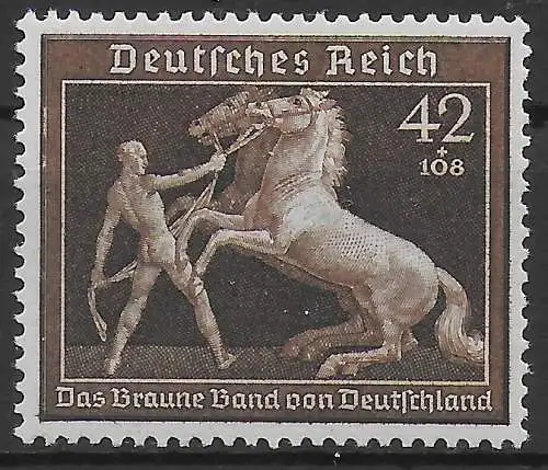 DR: MiNr. 699, **, postfrisch mit Abklatsch