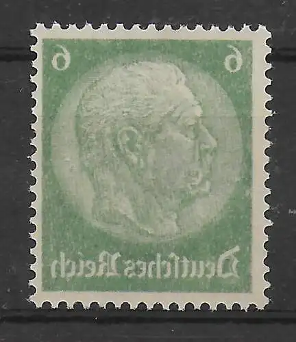 DR: Hindenburg **, postfrisch mit Abklatsch