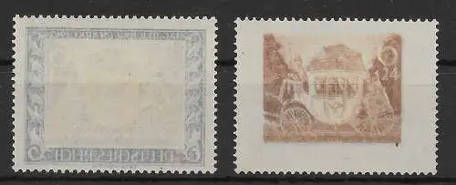 DR: MiNr. 828 **, postfrisch mit 2x verschiedenem Abklatsch