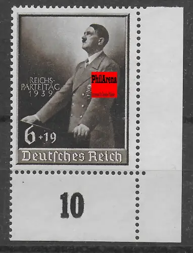 DR: MiNr. 694 **, postfrisch im Eckrand E4