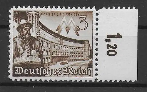 DR: MiNr. 739, Abklatsch, postfrisch **