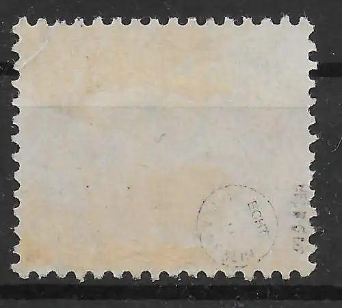 Bayern: Dienst MiNr. D22w, gestempelt,  BPP geprüft