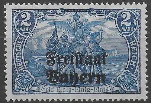 Bayern: MiNr. 149 A, postfrisch