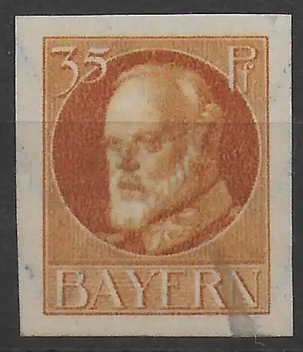 Bayern: MiNr. 134 BI, kleine Mängel, *