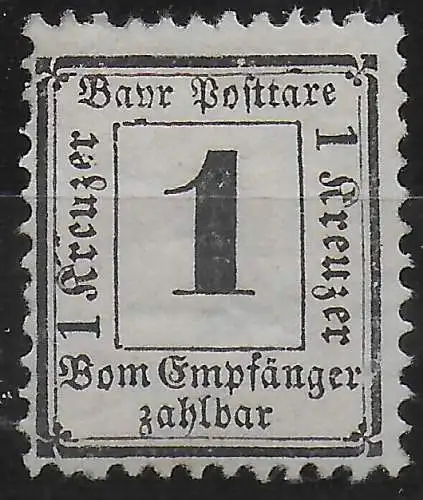 Bayern: MiNr. P2 xI, *