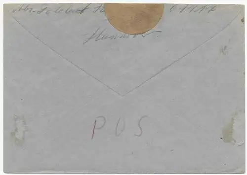 Feldpost: FP Nr. 01717 Hannover POS, nach Hildesheim Neuhof, 5.2.40