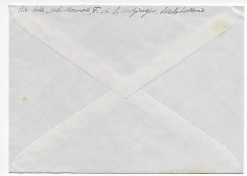 Feldpost: Flakartillerie Schule, Kitzingen nach Leipzig 1941