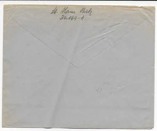 Feldpost: FPNr. 34164A am 5.2.45 nach Wien