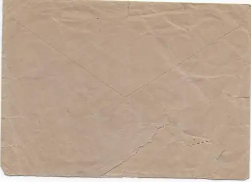 Feldpost: Luftfeldpost Südtiroler mit FPNr. 01691, 1944 mit PLZ nach Bruneck