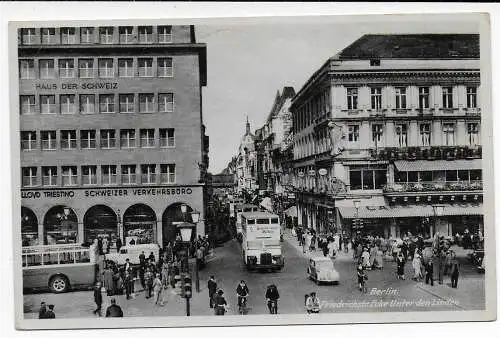 Feldpost: AK Berlin  1941, Nachgebühr da fälschlich als Feldpost verschickt