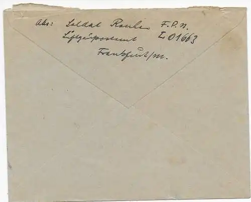 Feldpost: FPNr. L 01663, Waffenstillstandskommission 1940