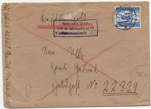 Feldpost: Luftfeldpost 1942 an FPNr. 22339