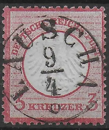 DR: MiNr. 9 gestempelt Lauscha, Luxus
