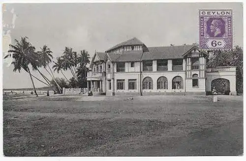 Ceylon: Rest House, Negombo: picture post card