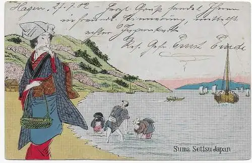 Japan: Suma Settsu, 1902 nach Hagenau