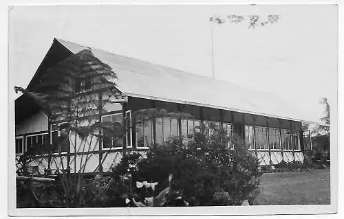Niederländisch Indien: picture post card Hotel Pension Pengalengan 1934