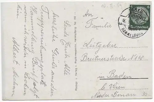 DR: AK Lager Hammelburg - Übungsplatz nach Baden/Wien 1939