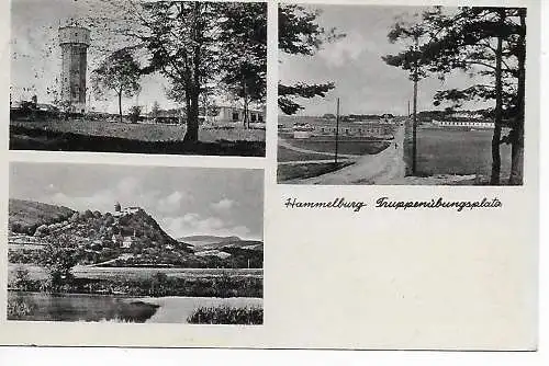 DR: AK Lager Hammelburg - Übungsplatz nach Baden/Wien 1939