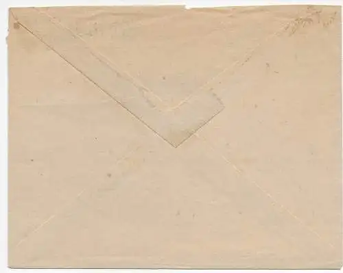 Feldpost: Einschreiben FPNr. L06459 Paris nach Chemnitz 1943