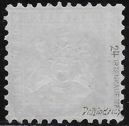 Württemberg: MiNr. 24, Pracht, gestempelt, BPP geprüft