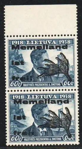 Memel: MiNr. IV S4, postfrisch