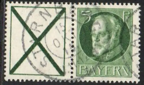 Bayern: W5, gestempelt