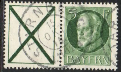 Bayern: W5, gestempelt