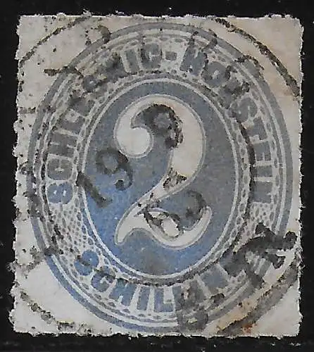 Schleswig: MiNr. 11, gestempelt, BPP geprüft