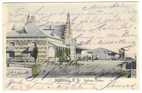 Südafrika: Middelburg 1905/Transvaal nach Nürnberg
