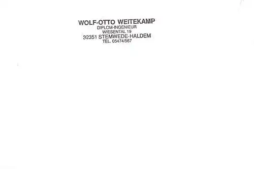 Bund: Wertbrief Stemwede mit MiNr. 1939, Mehrfachfrankatur