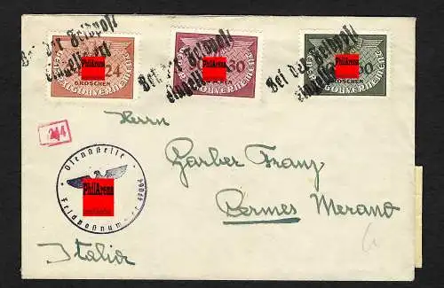 GG: Brief mit FPNr. 47062, bei der Feldpost aufgegeben und der Post übergeben