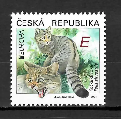  Tschechische Republik 2021: Europa: Gefährdete Tierwelt, **