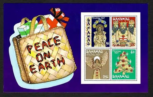 Bahamas 1980: Christmas - Peace on earth