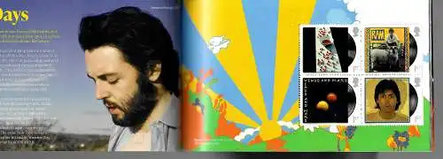 GB: Special stamps booklet: Paul McCartney, mnh