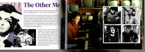 GB: Special stamps booklet: Paul McCartney, mnh