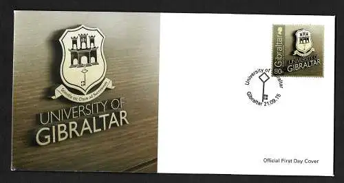 Gibraltar 2015: University of Gibraltar, FDC