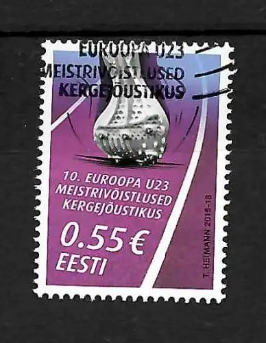Estland 2015: U23 Leichtathletik, Europameisterschaften, gestempelt